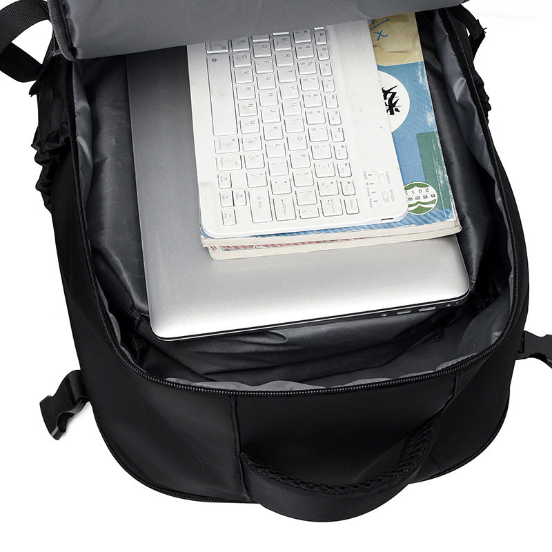 Travel Backpack with Shoe Compartment and Luggage Strap