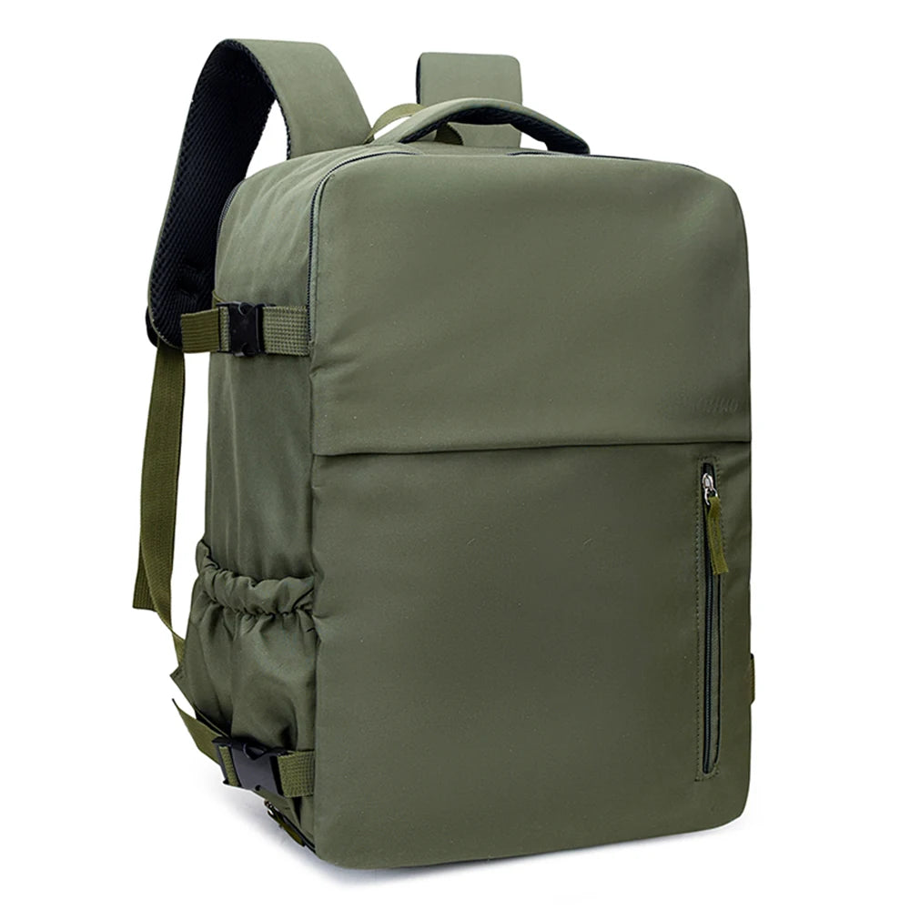 Travel Backpack with Shoe Compartment and Luggage Strap