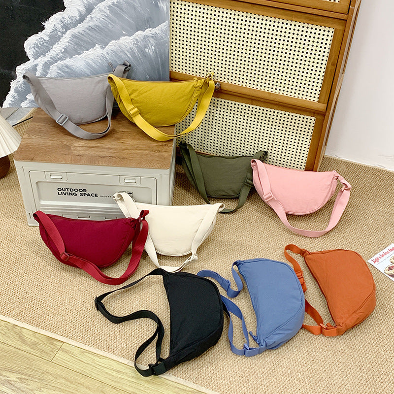 Unisex Nylon Crossbody Shoulder Bag