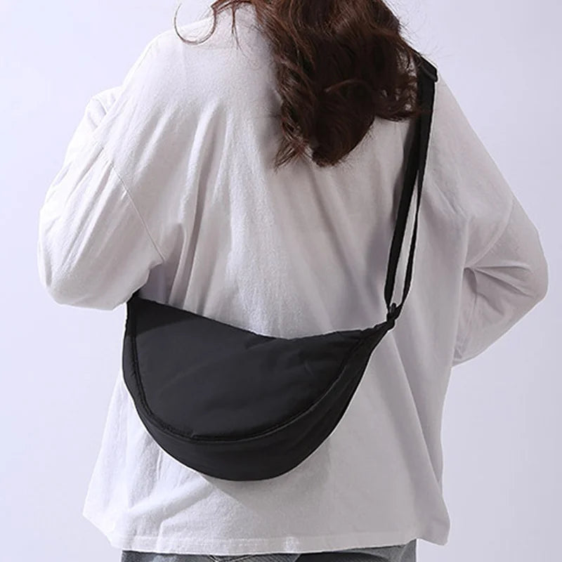 Unisex Nylon Crossbody Shoulder Bag