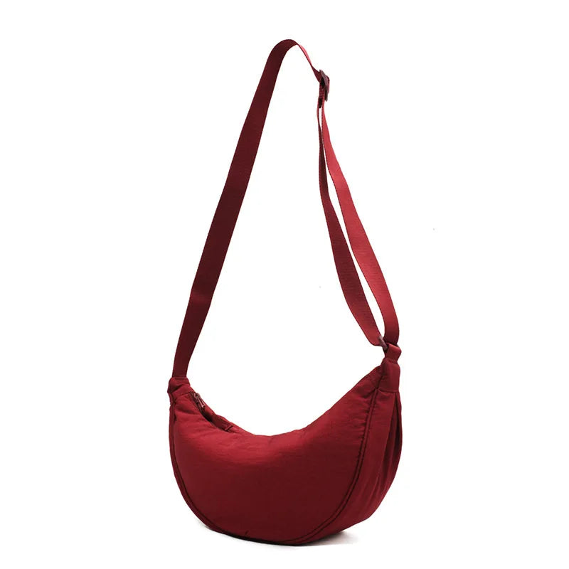 Unisex Nylon Crossbody Shoulder Bag
