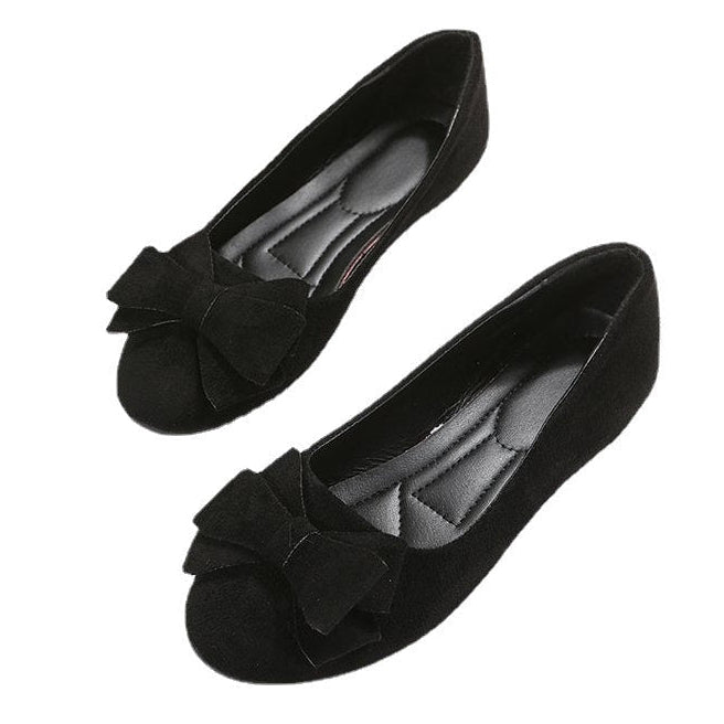 Women’s Ballet Flats Shoes with Bow Detail