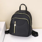 Women’s Black Multi Pocket Mini Backpack