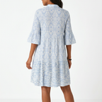 Women’s Bohemian Floral Print Mini Dress