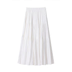 Women’s Boho Tiered Maxi Skirt with Elasticated Waist