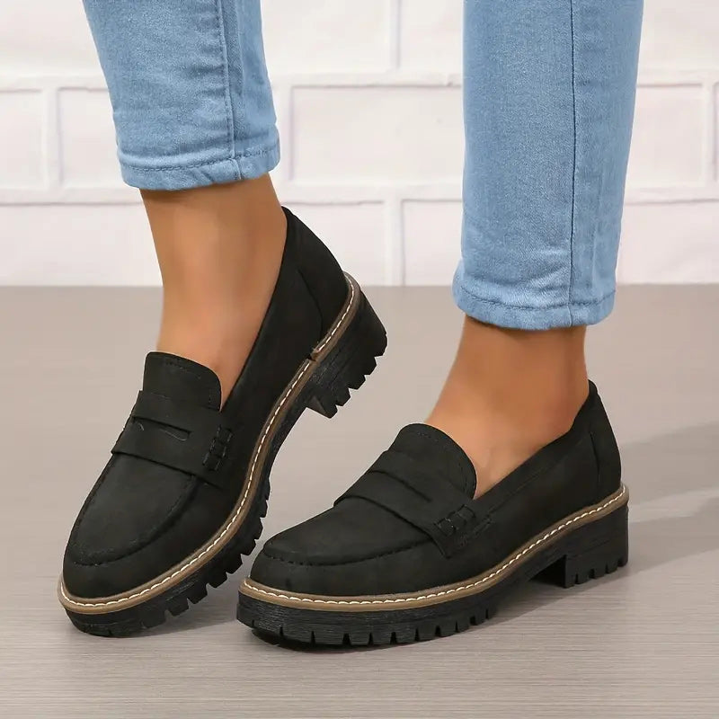Women’s Chunky Penny Loafers