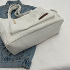 Women’s Corduroy Multi Pocket School Tote Bag