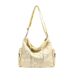 Women’s Corduroy Star Tote Shoulder Bag