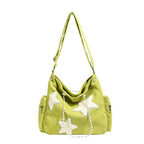Women’s Corduroy Star Tote Shoulder Bag