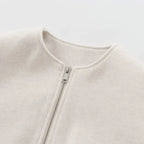 Women’s Cropped Zip Front Bomber Jacket