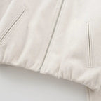 Women’s Cropped Zip Front Bomber Jacket