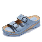 Women’s Double Strap Slip-On Sandals
