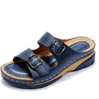 Women’s Double Strap Slip-On Sandals