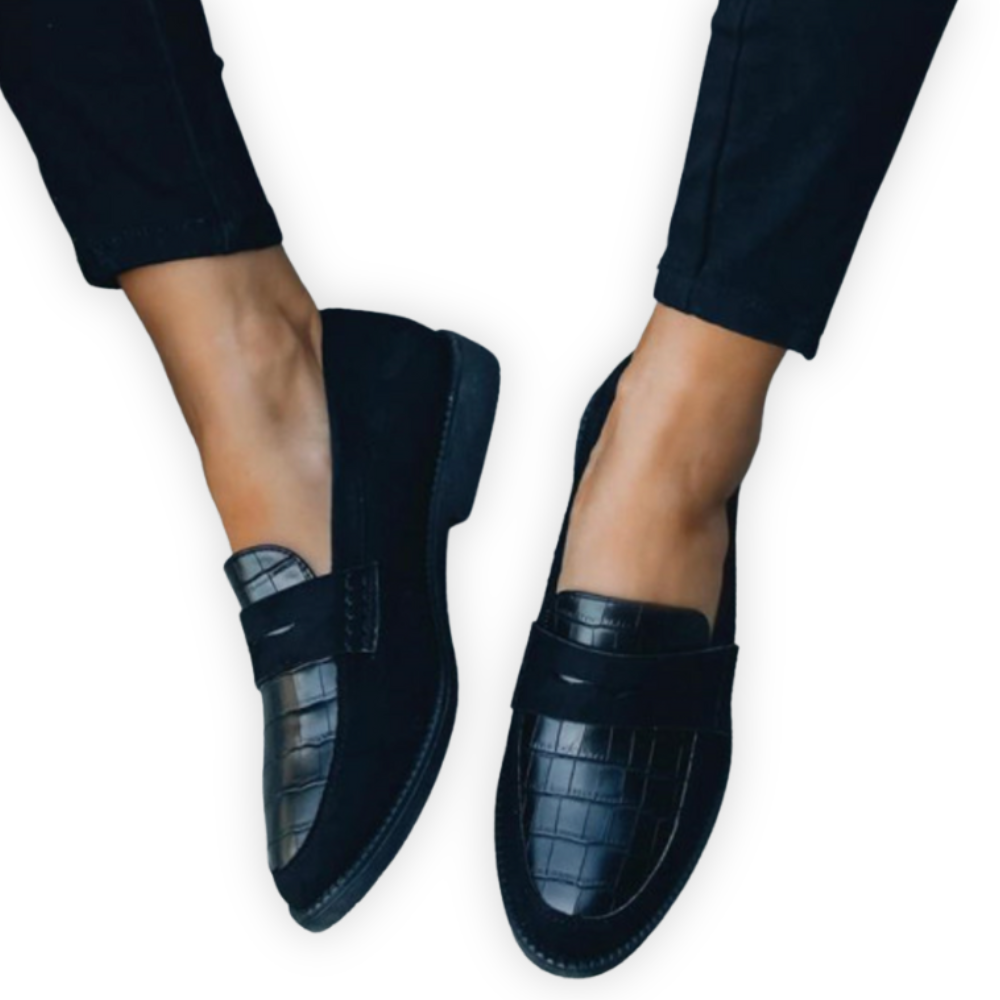 Women’s Faux Leather Slip-On Loafers