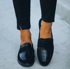 Women’s Faux Leather Slip-On Loafers