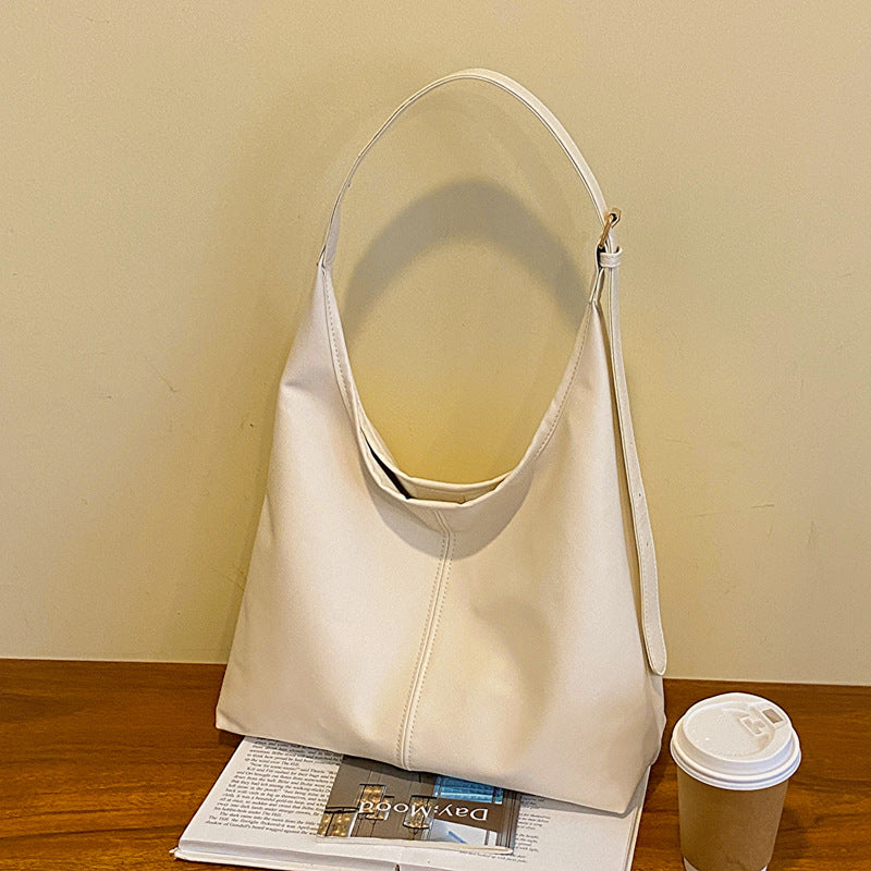 Women’s Faux Leather Tote Bag with Adjustable Shoulder Strap