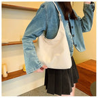 Women’s Faux Leather Tote Bag with Adjustable Shoulder Strap