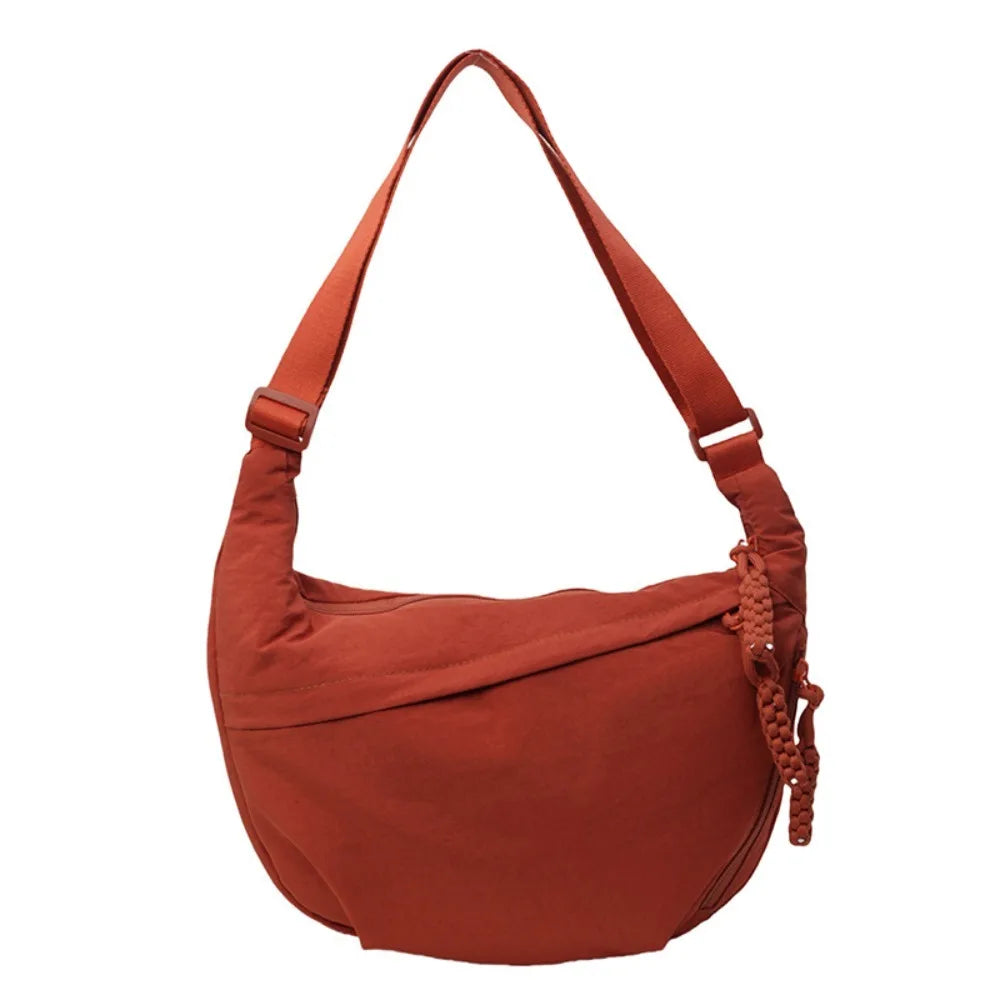 Women’s Large Canvas Crossbody Hobo Bag