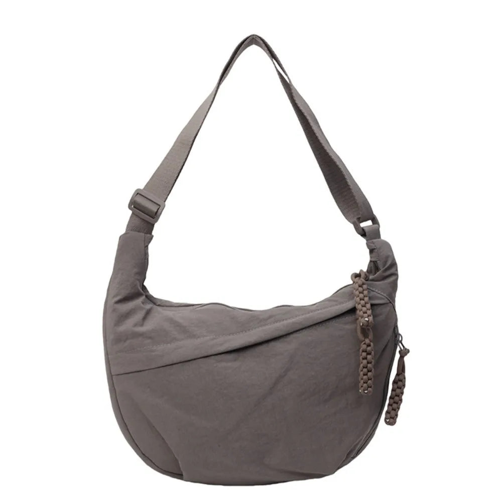 Women’s Large Canvas Crossbody Hobo Bag