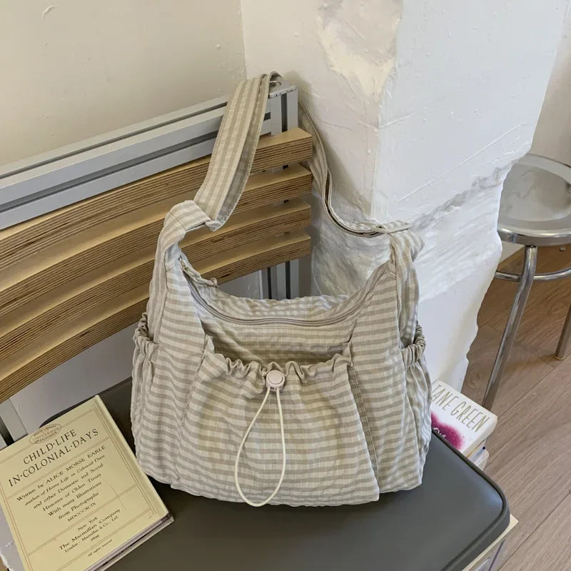 Women’s Large Korean Style Shoulder Crossbody Tote Bag
