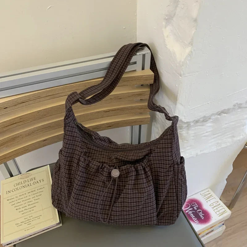 Women’s Large Korean Style Shoulder Crossbody Tote Bag