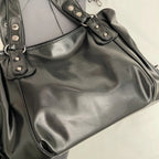 Women’s Large Leather Vintage Shoulder Bag