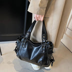 Women’s Large Leather Vintage Shoulder Bag