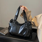 Women’s Large Leather Vintage Shoulder Bag