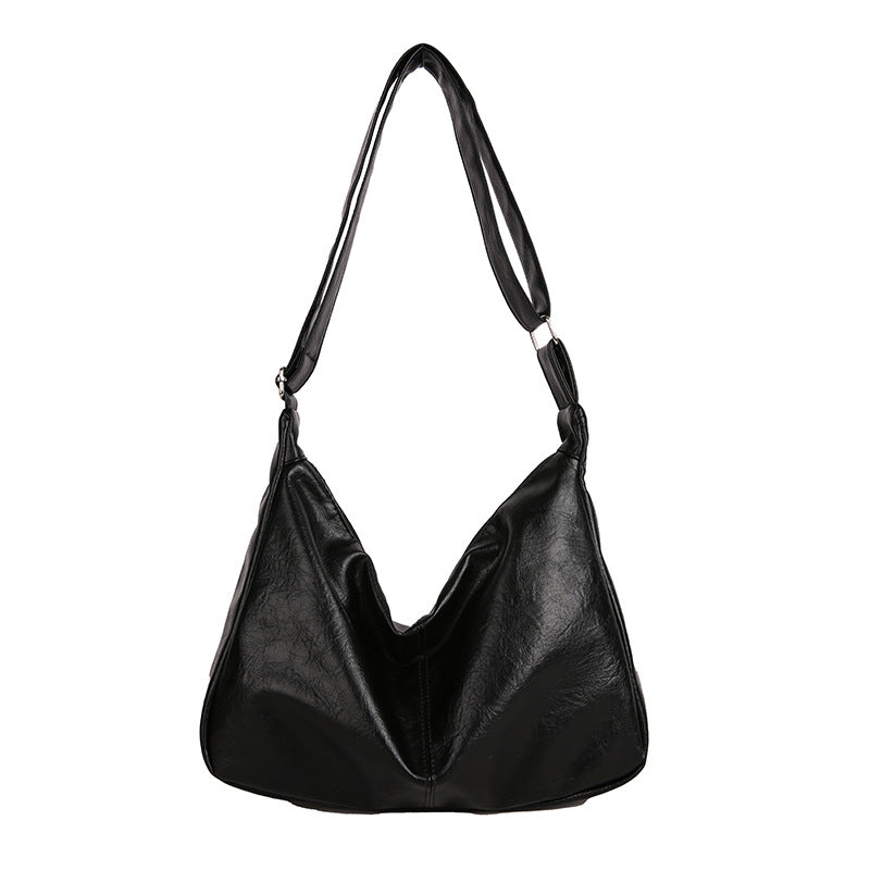 Women’s Large PU Leather Tote Bag with Shoulder Strap