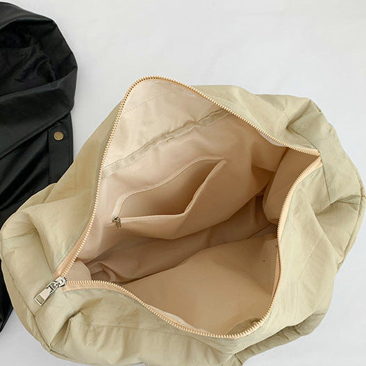 Women’s Large Quilted Shoulder Tote Bag