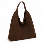 Women’s Large Suede Hobo Tote Bag