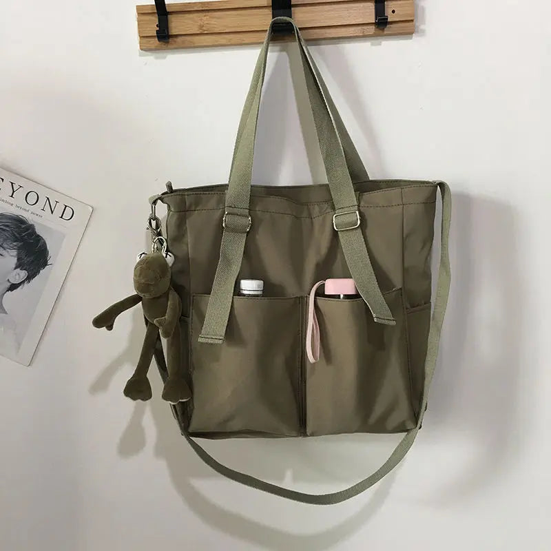 Women’s Large Tote Shoulder Bag with Crossbody Strap