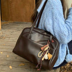 Women’s Large Vintage Korean Style Shoulder School Bag