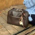 Women’s Large Vintage Korean Style Shoulder School Bag