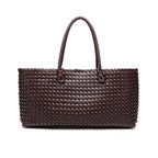 Women’s Large Woven Shoulder Tote Bag