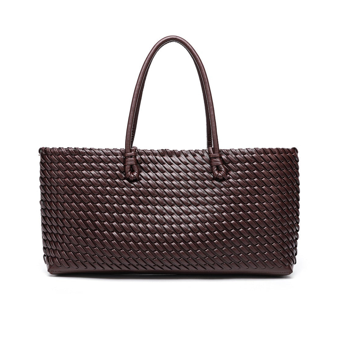 Women’s Large Woven Shoulder Tote Bag