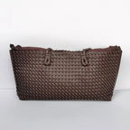 Women’s Large Woven Shoulder Tote Bag