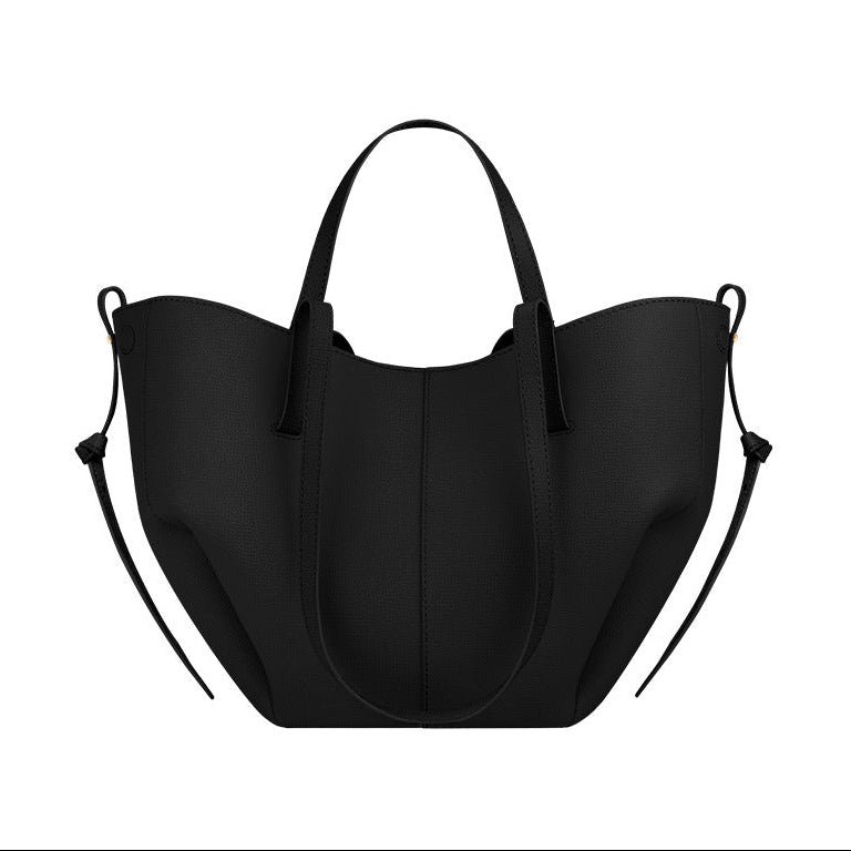 Women’s Leather Elegant Tote Bag with Double Handles