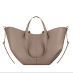 Women’s Leather Elegant Tote Bag with Double Handles