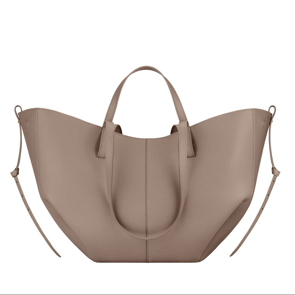 Women’s Leather Elegant Tote Bag with Double Handles