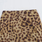 Women’s Leopard Print Maxi Skirt