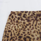 Women’s Leopard Print Maxi Skirt