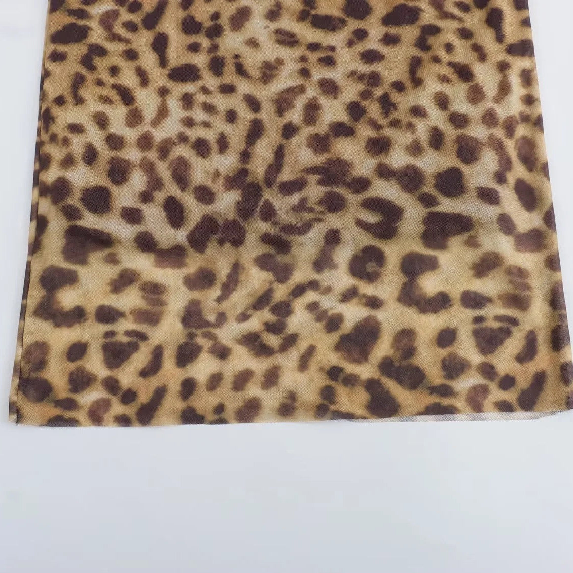 Women’s Leopard Print Maxi Skirt