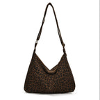 Women’s Leopard Print Zip Tote Bag