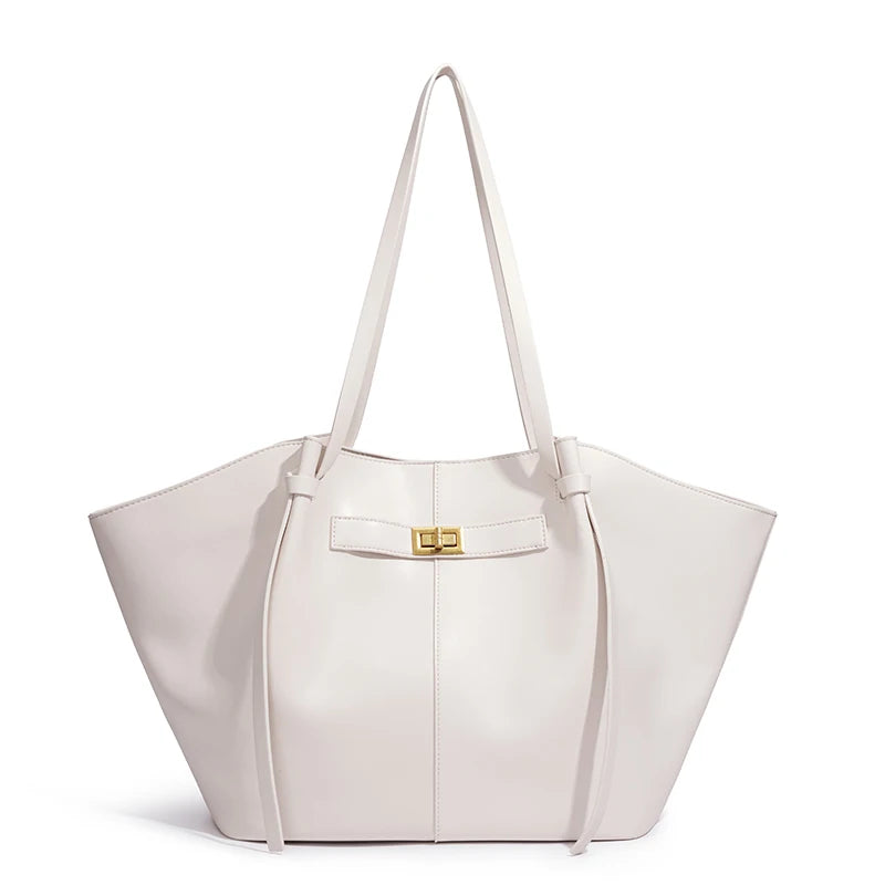 Women’s Lightweight Large PU Leather Shoulder Bag