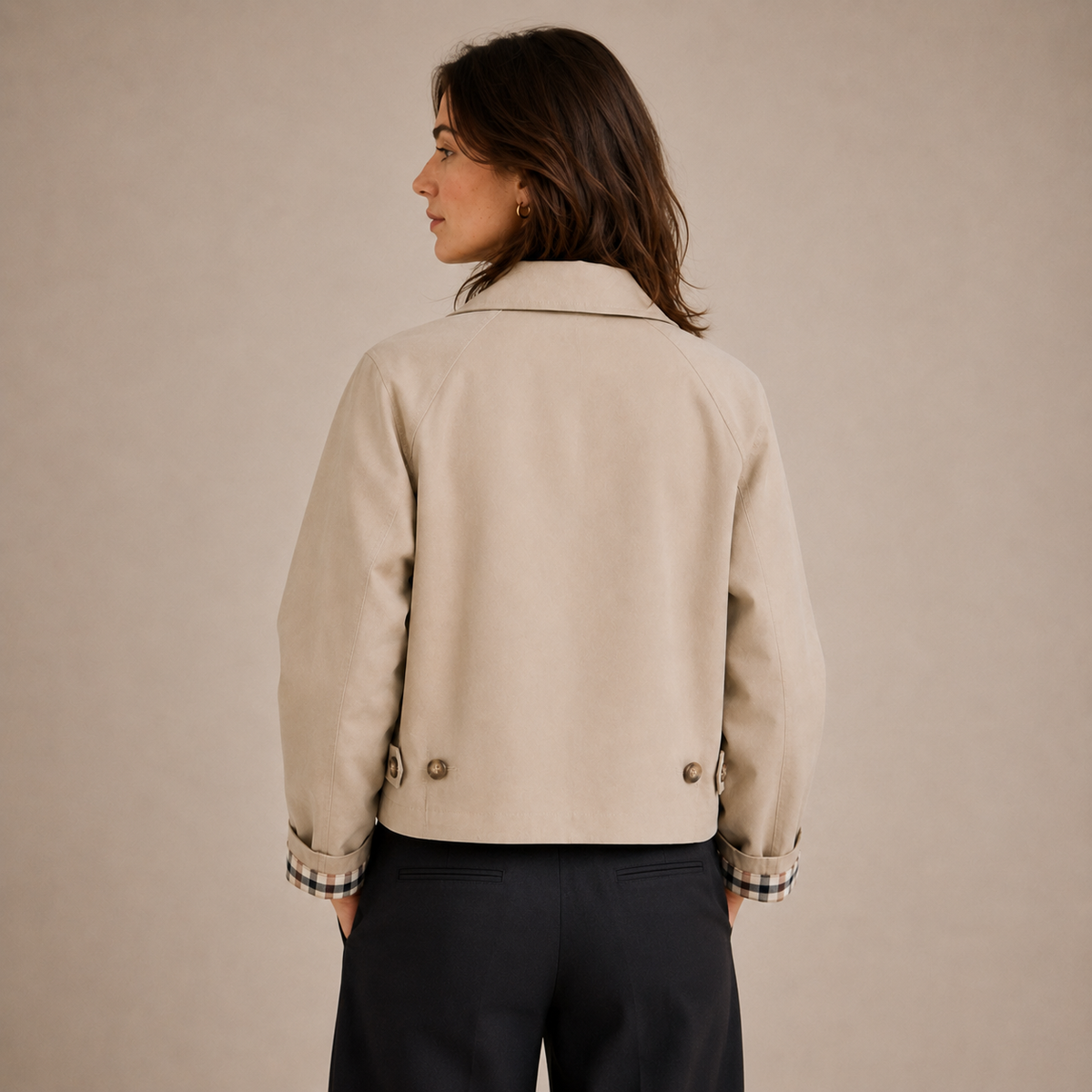 Women’s Lightweight Loose Trench Jacket