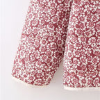 Women’s Quilted Floral Jacket with Patch Pockets