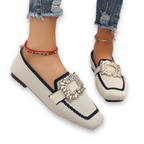 Women’s Lightweight Square Toe Slip-On Loafers