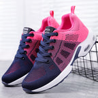 Women’s Mesh Lace-Up Walking Shoes