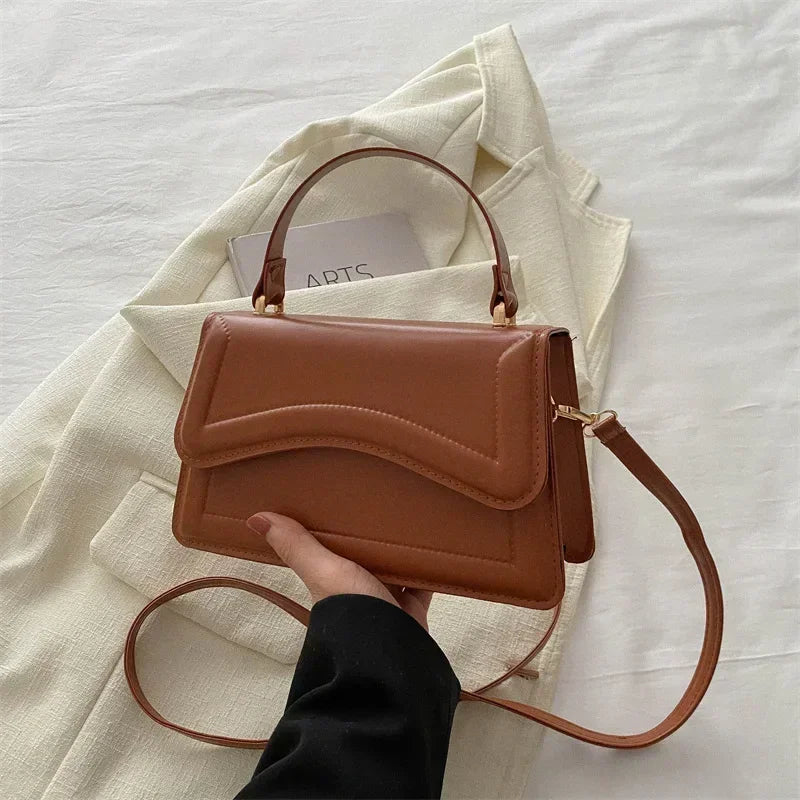 Women’s PU Leather Handbag with Shoulder Strap